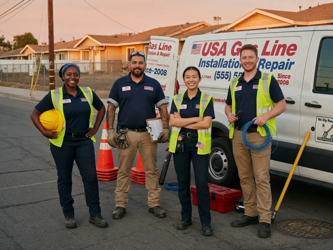 Gas Line Installation company in Crawford, TX